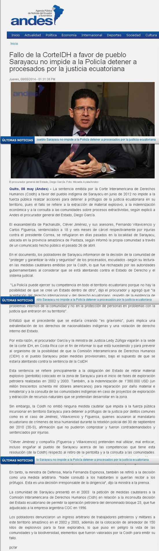 2014-05-08,-andes.info,-PGE;-Fallo-de-la-Corte-IDH-a-favor-del-pueblo-Sarayaku