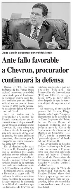 2014-10-01-Mercurio,-Ante-fallo-favorable-a-Chevron,-procurador-continuará-defensa